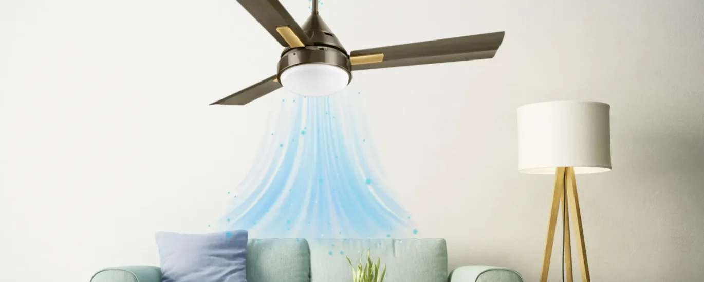 BLDC Motor Fans in Living Room - Energy Efficient Fans at Katyal Home Appliances