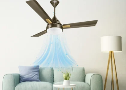 BLDC Motor Fans in Living Room - Energy Efficient Fans at Katyal Home Appliances