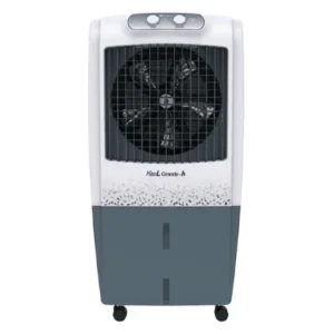 Front view of Havells Kool Grande 85L air cooler with sleek design – Katyal Home Appliances