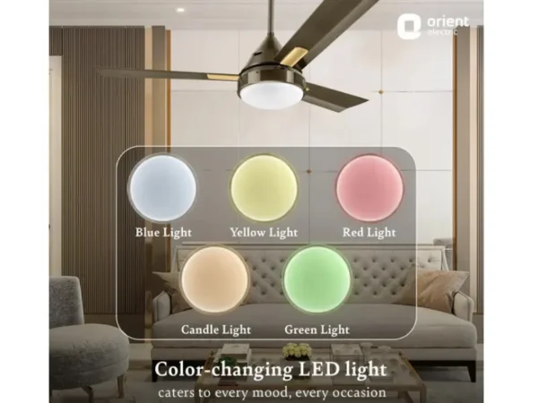 Orient Electric Spectra 1200mm BLDC Ceiling Fan - Image 2