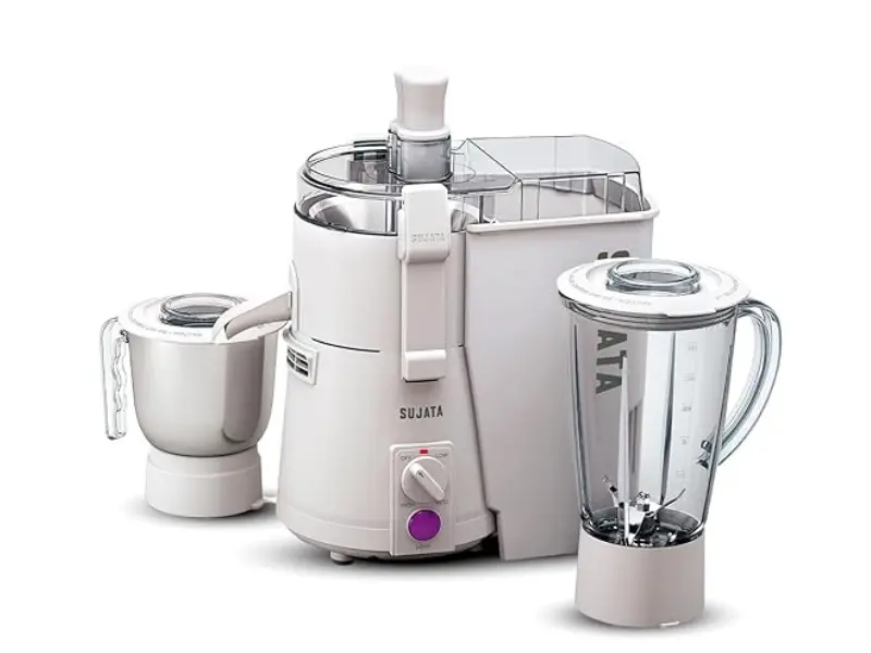 Front View of Sujata Powermatic Plus Juicer Mixer Grinder-Katyal Home Appliances