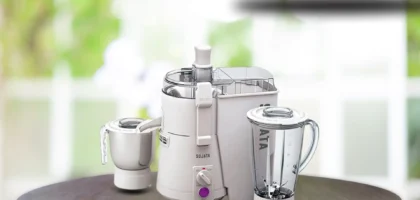 Sujata mixer grinder juicer with Two Jars on Kitchen Counter – Katyal Home Appliances