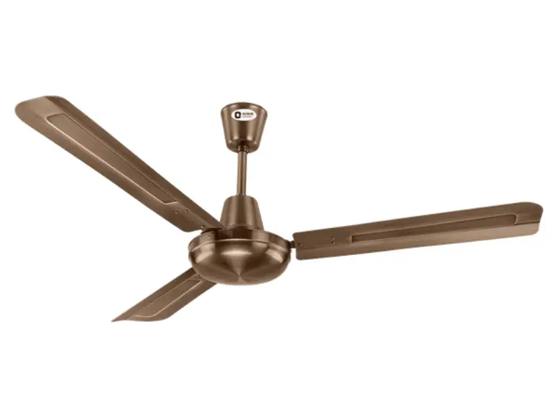 Orient electric ceiling fans in brushed copper finish for elegant interiors – Katyal Home Appliances