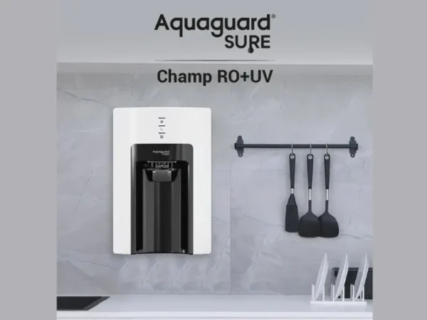 Sleek Aquaguard Champ RO+UV Water Purifier design – RO UV Water Purifier – Katyal Home Appliances