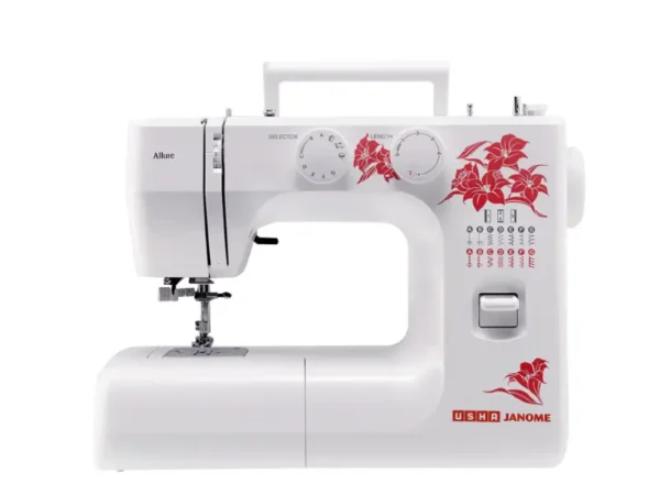 Stitching functions panel of Usha Allure DLX sewing machine sewing – Katyal Home Appliances