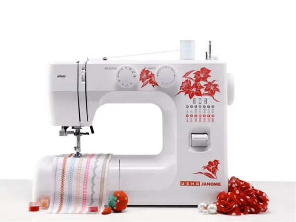 Allure Dlx Usha sewing machine sewing purpose.