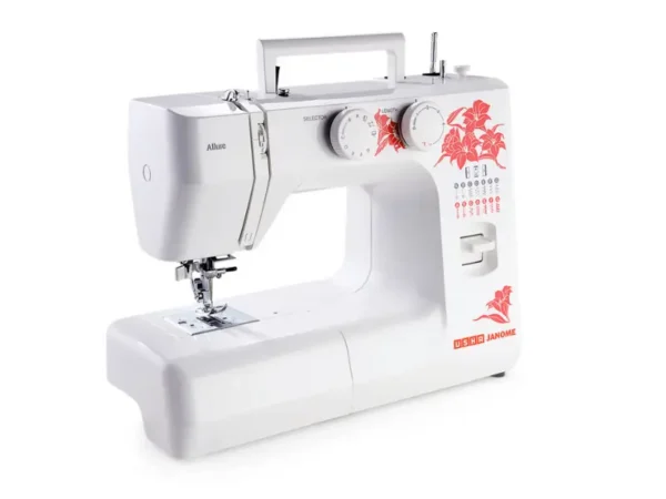 Side view of Usha stitching machine marvela Allure DLX – Katyal Home Appliances