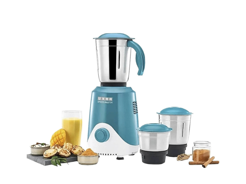 Usha Speed Master 500W Mixer Grinder Front View – Katyal Home Appliances