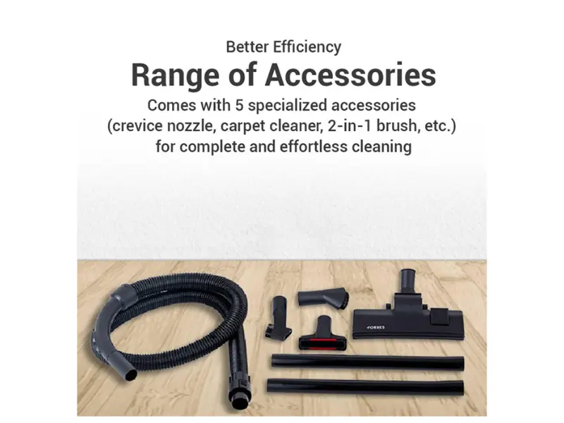 Vacuum cleaner accessories and warranty with Eureka Forbes customer care number – Katyal Home Appliances
